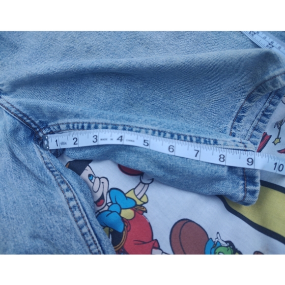 Vintage Levi jean shorts 550 high waisted size 31 distressed mom dad 90s y2k - Picture 4 of 10